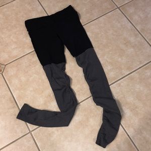 ALO yoga goddess leggings grey/black